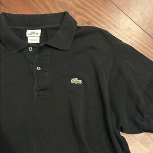 Lacoste Men's Polo Shirt in Black